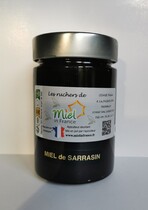 Pot de miel de sarrasin – goût corsé et notes grillées, récolté en Bretagne
